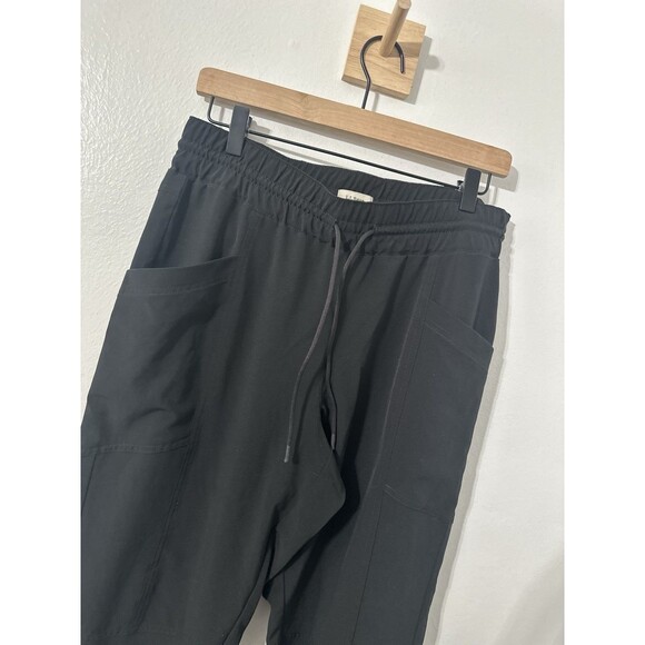 L.L. Bean Women’s Drawstring Straightleg Trouser Pant Swishy Medium - Picture 2 of 5